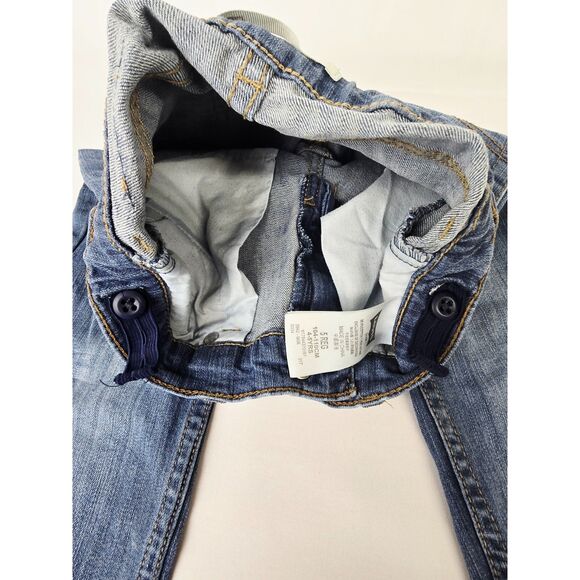 Jeans Boys Levi Strauss 511 Size 5 Regular Slim Adjustable Waist - Picture 7 of 10